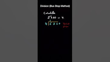 Division Bus stop Method the easiest way possible! Perfect for your Olevels / IGCSE exam prep