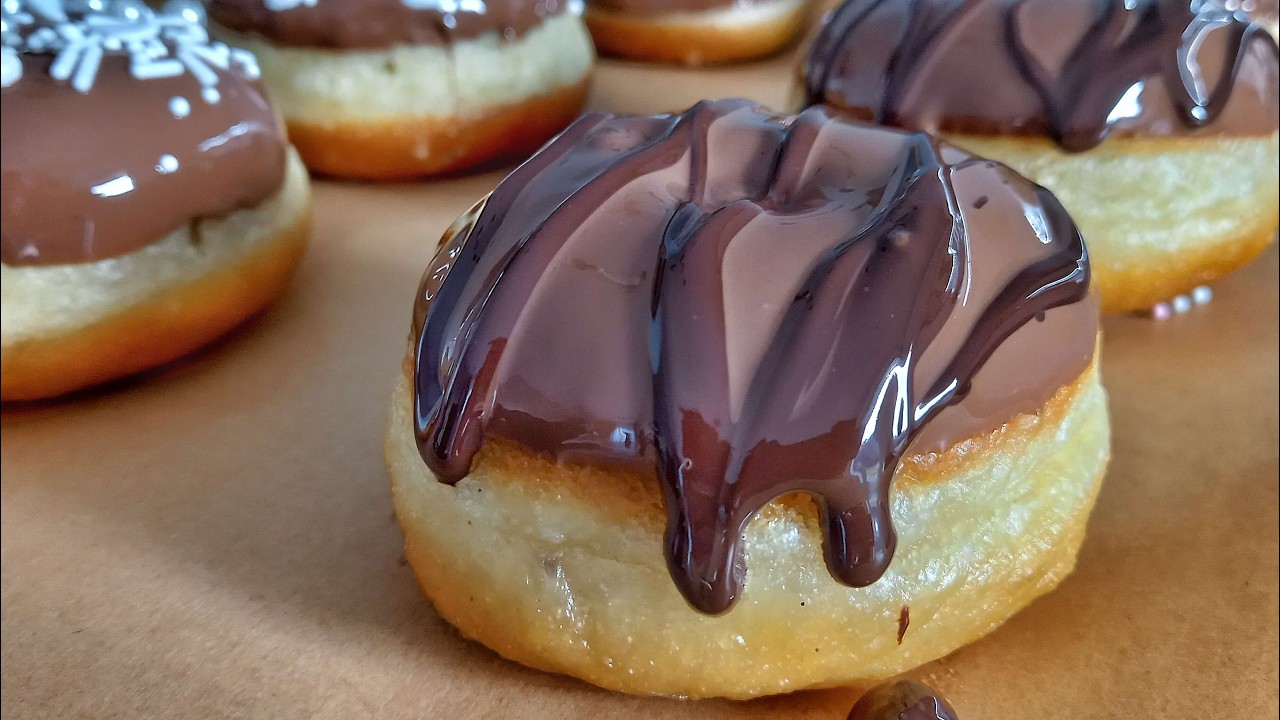 Без Молока, Без Яиц, Без Сахара – Пышные Пончики | Веганский Рецепт