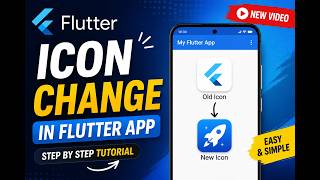 How to Change App Icon in Flutter | Flutter App Icon Change | Flutter Tutorial | Code Factor 🚀
