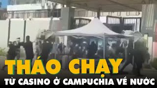 Hàng Chục Người Việt Cùng Tháo Chạy Khỏi Casino Ở Campuchia Bơi Qua Sông Về Nước