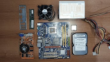 Pentium E2180 + ATI Radeon X550 Retro PC Build! #9