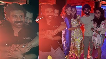 Ram Charan Birthday Party With NTR | Upasana | Lakshmi Pranathi  | Karthikeya, Pooja Prasad |#RRR