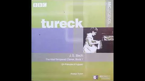 Rosalyn Tureck - J.S.Bach - The Well-Tempered Clav...