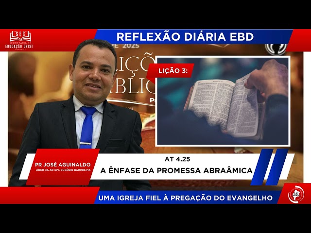 Reflexão Diária EBD 19-07-2025