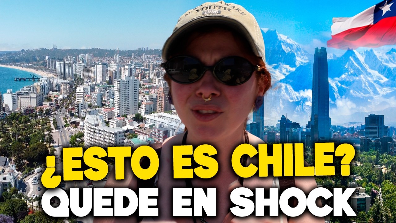 CHILE NO ES LATINOAMÉRICA 😱 ALUCINO con lo MODERNO que es CHILE Me dejó en shock