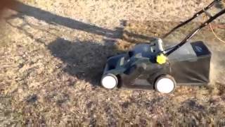 Dethatcher and rake for stones Yardworks 4 in 1 review