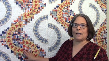 Paper Piecing Log Cabin Tutorial - Video 1