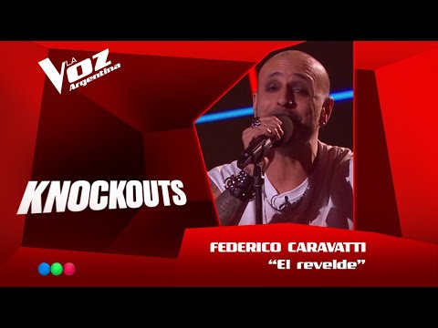 Federico Caravatti - “El revelde” - Team Miranda! - Knockouts - La Voz Argentina 2025