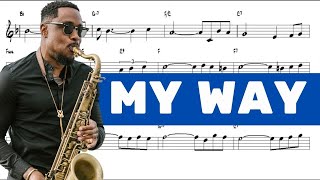 My Way   J  Revaux & C  Francois 1967 Tenor Sax