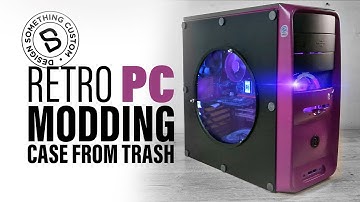 Retro Gaming Computer | Case Modding | Restoring a Case from Trash