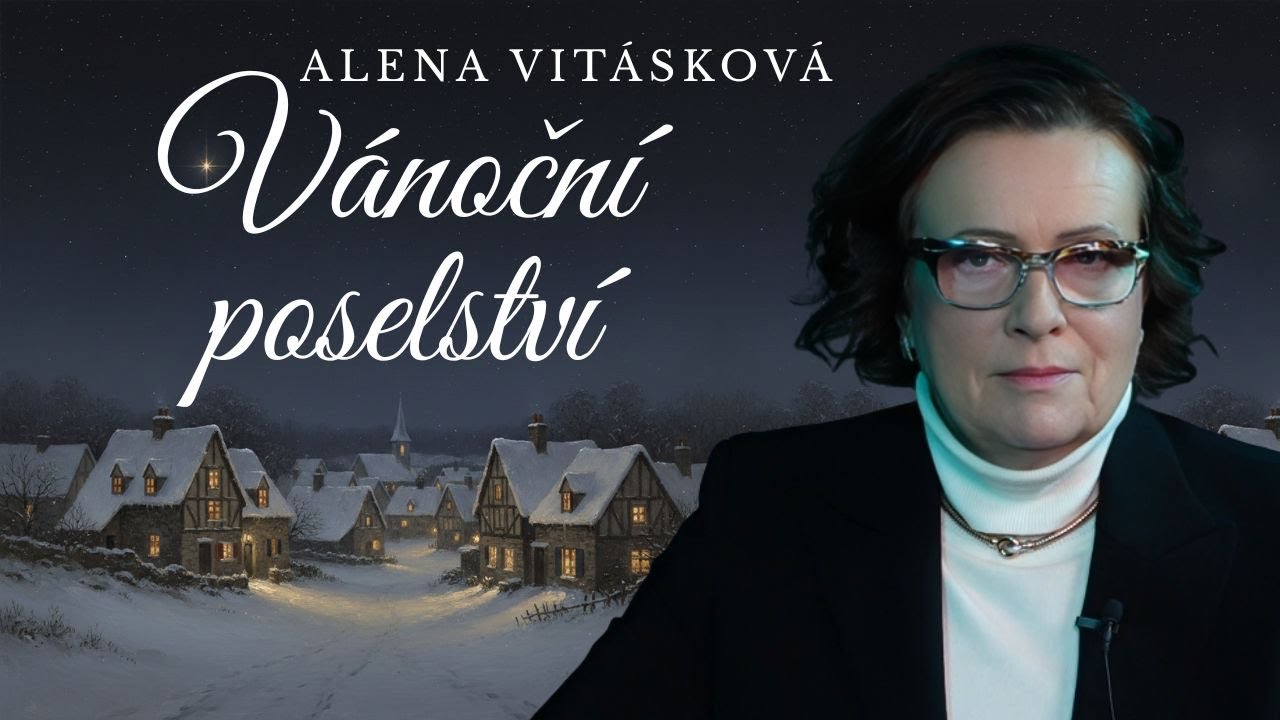 Štědrovečerní poselství Aleny Vitáskové: O pokoji, míru a slušnosti