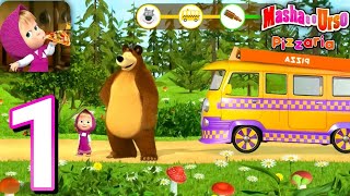 Masha e o Urso Pizzaria!! 👧🏼🐻 Vamos Brincar de Fazer Pizza 🍕 Part 1 - (Android,iOS) screenshot 5
