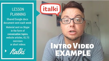 👨‍🏫 ITALKI INTRODUCTION VIDEO | Teaching ENGLISH ONLINE with ITALKI
