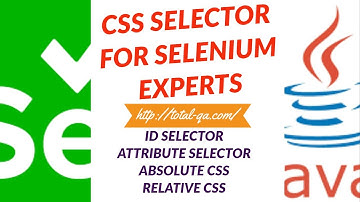 CSS Selector for Selenium Experts| Very Easy to learn|Same as Xpath