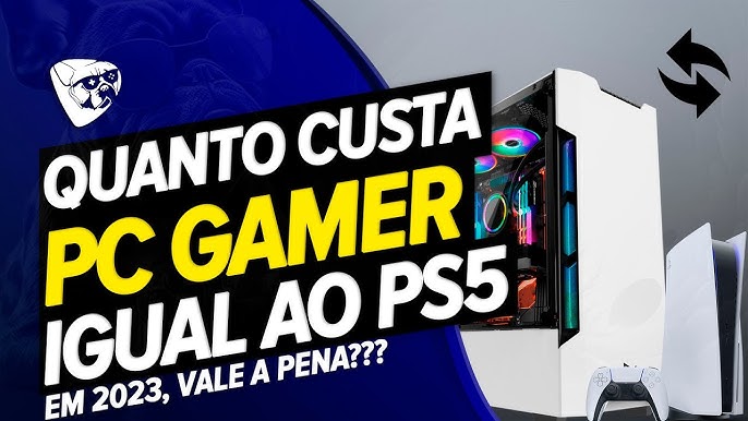 Qual configuração de um PC é equivalente ao PlayStation 5?