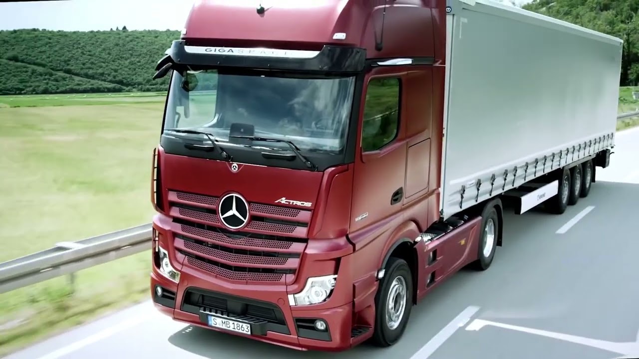 Music clip. Nostalgia 80s - Mix. Mercedes Benz Actros. Sound 5.1