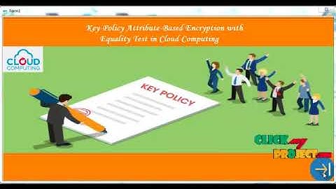 Key-Policy Attribute-Based Encryption with Equality Test in Cloud Computing