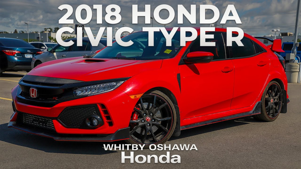 2018 Honda Civic Type R in Rallye Red | US8134 - YouTube