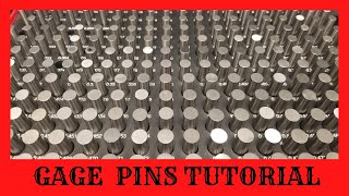 A Tutorial on Gauge Pins