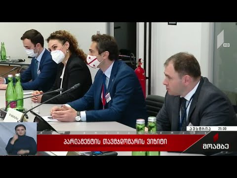 პარლამენტის თავმჯდომარის ვიზიტი