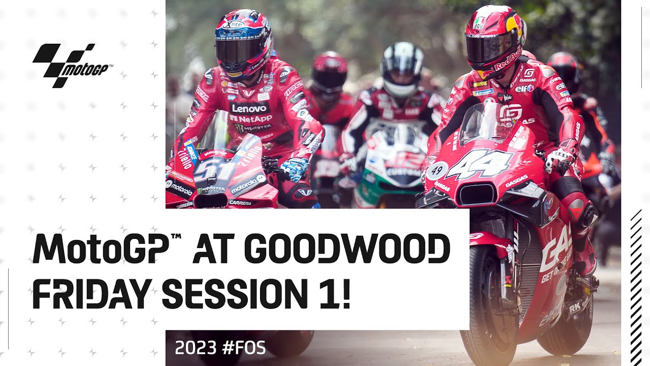 MotoGP LIVE at the Goodwood Festival of Speed 🏁 2023 #FOS Batch 4