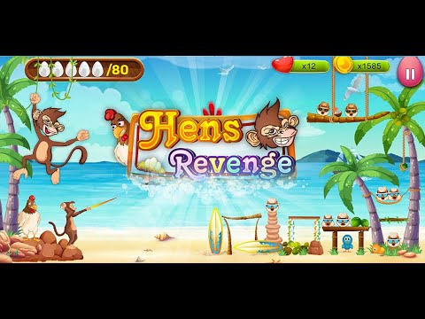 Bird Game: Angry Slingshot Birds Puzzle (Hens Revenge - Android & Ios Gameplay)