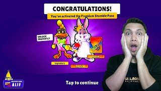 OPENING NEW STUMBLE PASS LOONEY TUNES❗️ STUMBLE GUYS