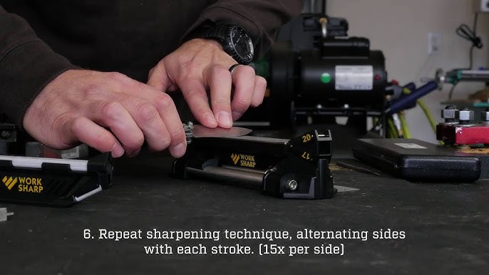 Guided Sharpening System - Sharpening Kitchen Knives 