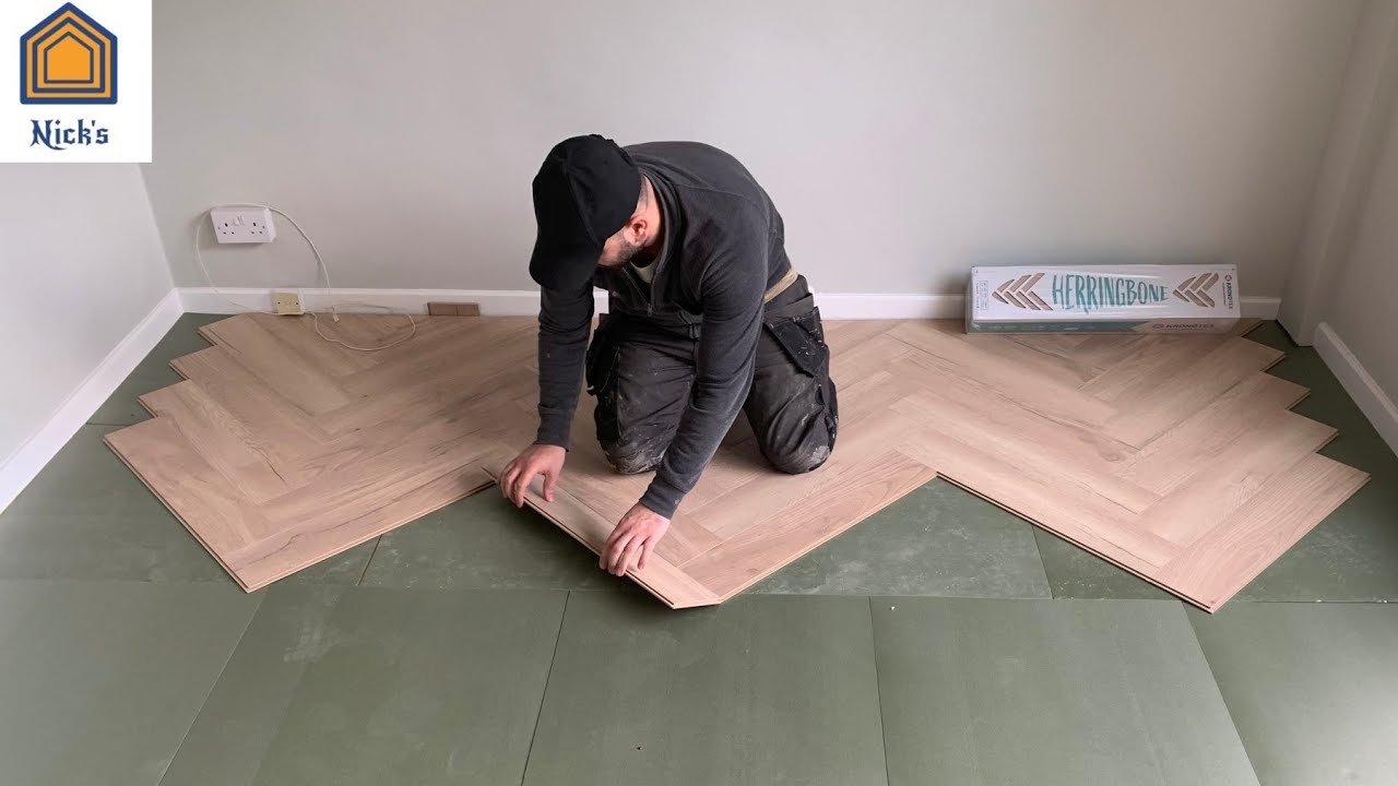 How To Install Herringbone Laminate Flooring Sideways You