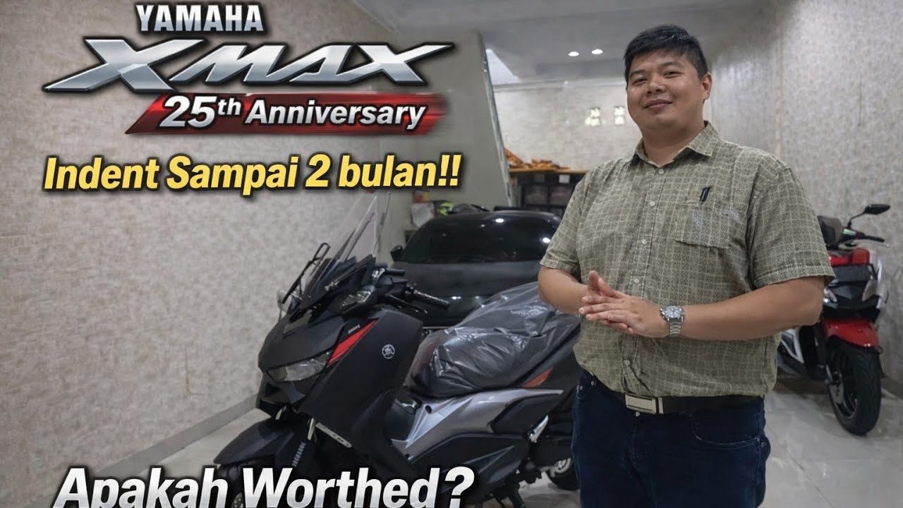 Akhirnya Yamaha Xmax 25th Anniversary Sampai !! Mari kita Review
