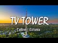 Tour de tlvision de tallinn  meilleure vue de la ville  estonie