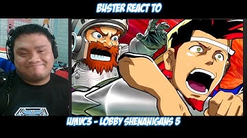 Buster Reaction to @Lythero  | UMvC3 - Lobby Shenanigans 5