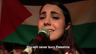 Palestinian singer Leen - ‘You Will Never Bury Palestine’ - A re-write of Israel's Eurovision entry