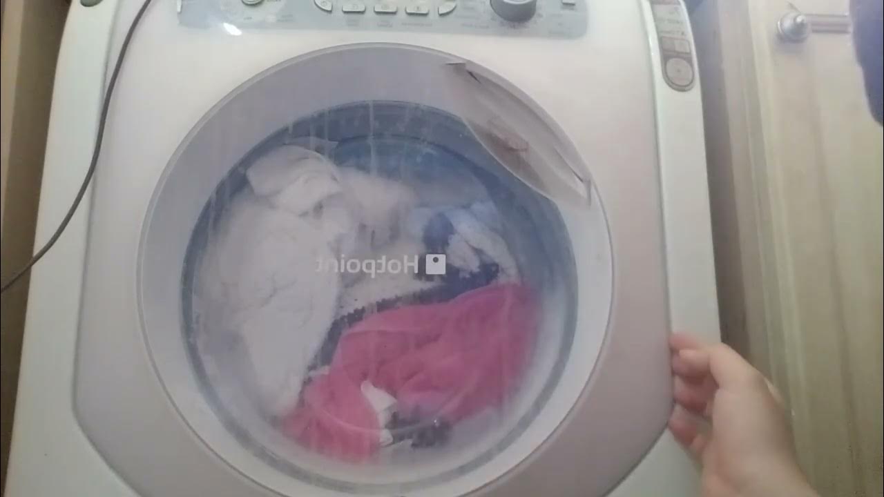 Hotpoint washing machine - YouTube