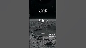 سوره الملك "❤️'' قرآن كريم "🦋" #اكسبلور #يارب #لايك  #حالاتواتس  "🤍"🌸"