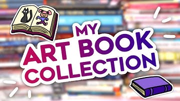 My HUGE Art Book Collection