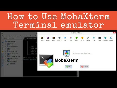 How to use MobaXterm ssh Client - [Hindi]
