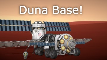Single Launch Duna Base! - KSP