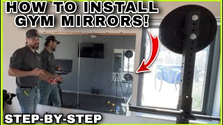 How To Install Large Mirrors! | Step-By-Step!