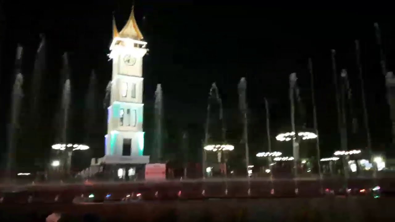 Indahnya Kota Bukittinggi di Malam Hari Jam Gadang YouTube