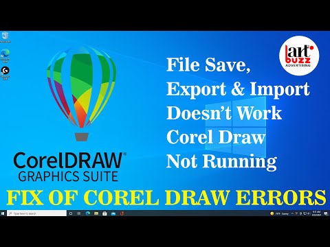 How FIX  corelDraw problem, Cant Save, Copy, Export in solved. 100 Working