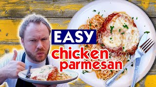 Simple classic CHICKEN Parmesan. Make this chicken parm TODAY!