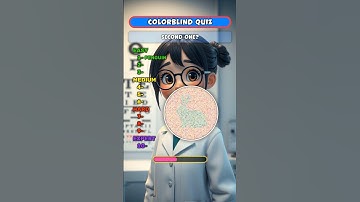 🎨 Colorblind Test! Can You Spot the Hidden Animal? 🧐🐾 #quiz #guess #trivia #colorblind
