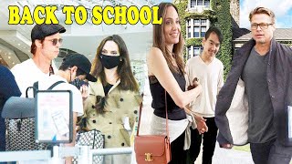 BRAD PITT AND ANGELINA JOLIE GETS EMOTIONAL WHEN BRINGING SON MADDOX BACK TO COLLEGE KOREA