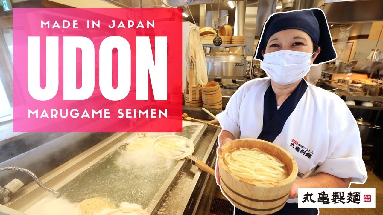 How Fast Food Udon Noodles are Made in Japan