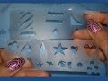 DIY STENCIL PARA USAR CON PLACAS DE ESTAMPACIÓN DE UÑAS