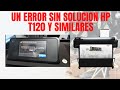 ERROR DE INICIO CABEZAL DE IMPRESION DESING JET T120 T520