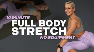 10 MIN FULL BODY STRETCH | Daily Routine for Flexibility | Beginner-Friendly | Relaxing + Gentle