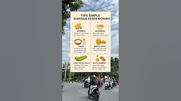 tips simpel warisan nenek moyang #obatkesehatan #obatherbal#hidupsehat