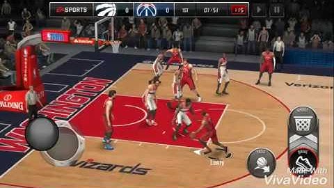 HOW TO DO ALLEY-OOPS!!! NBA LIVE MOBILE